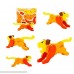 Hillento Wooden Puzzles Children's Wood 3D Animal Stereo Jigsaw Puzzle Early Education Intellectual Building Blocks Toys Set of 4Lion Tiger Camel Bear Lion & Tiger & Camel & Bear B07G7YRFY5